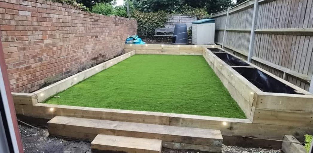Artificial Astro Turf Installation